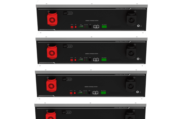 LFP thuisbatterij Wall 20480Wh 4x 5120Wh