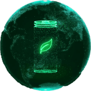 Green recyclebaar thuisbatterij