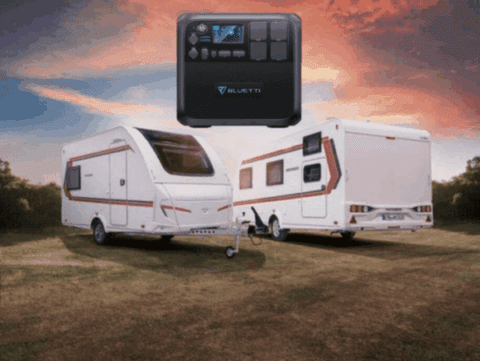 Powerstation 230v caravan