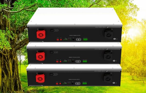 1. LFP 5.12kWh stackbaar tot 256kWh Wall thuisbatterijen